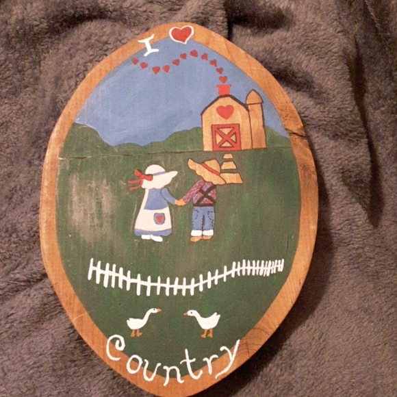 None Other - I ❤ Country Wooden Sign (Charity Sale) None Other - I ❤ Country Wooden Sign (Charity Sale)